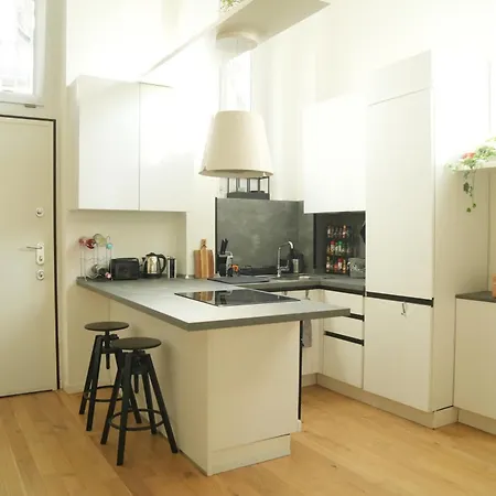Loft Da Serena Ai Navigli 아파트 *